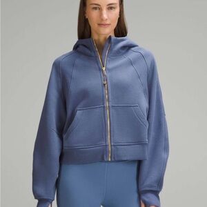 Sold Lululemon Scuba Oversized Full-Zip Hoodie Shade/Gold